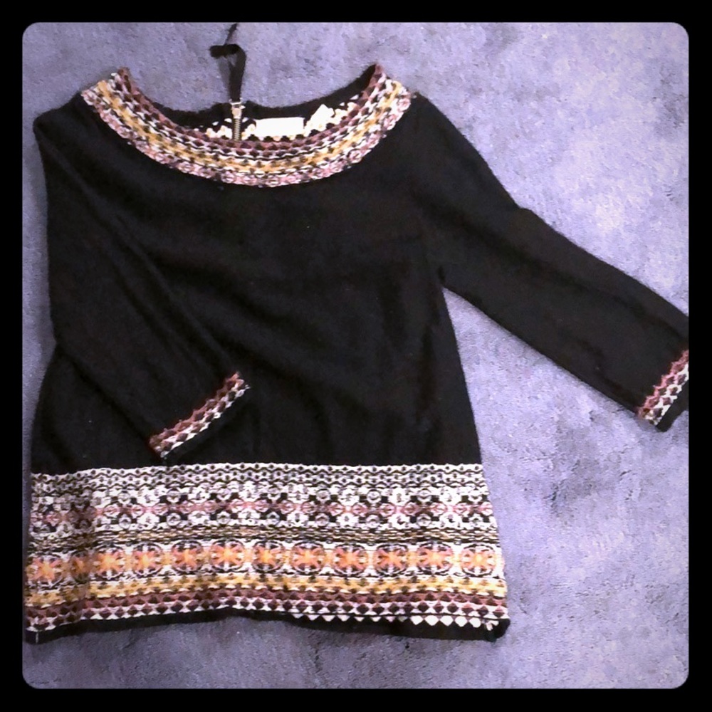 Sleeping on snow sweater 3/4 length sleeve